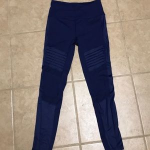 Royal Blue Victoria Secret Knockout Leggings